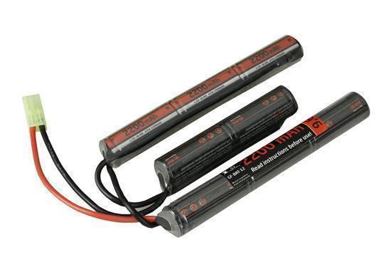 GFC Energy NiMH 9,6V 2200mAh 3-osainen crane-akku