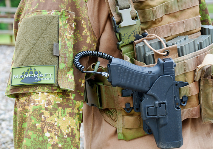 QD HPA Pistol Lanyard, Pistol Lanyard - KJW/WE