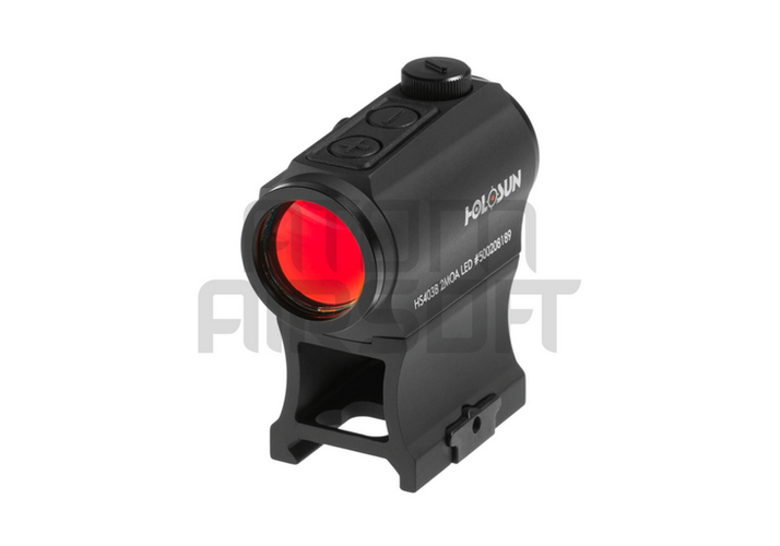 Holosun HS403B punapistetähtäin (matala ja korkea jalka)