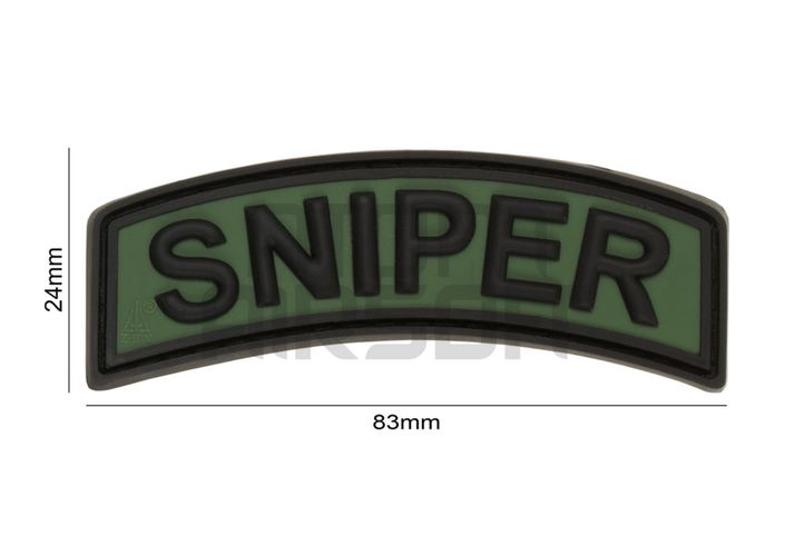 JTG "Sniper Tab" velcromerkki – OD