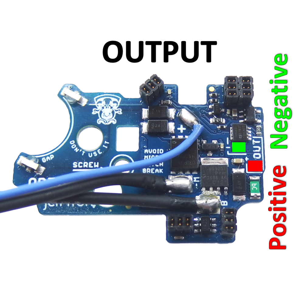 Leviathan V2, optical (rear wiring + CNC M4/M16 Classic trigger)
