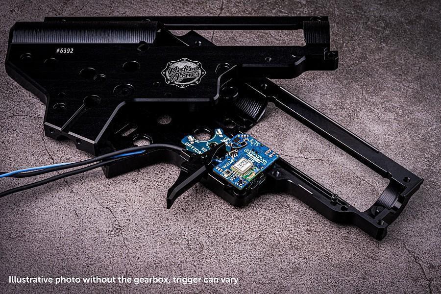 Leviathan V2, optical (rear wiring + CNC M4/M16 Classic trigger)