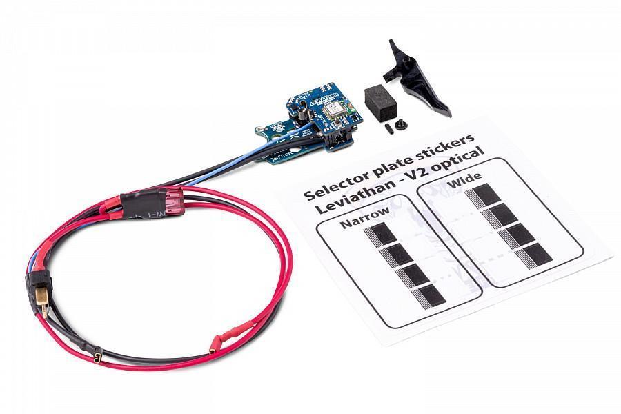 Leviathan V2, optical (rear wiring + CNC M4/M16 Classic trigger)