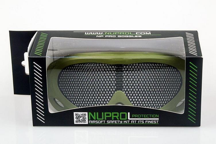 Pro grille glasses - green