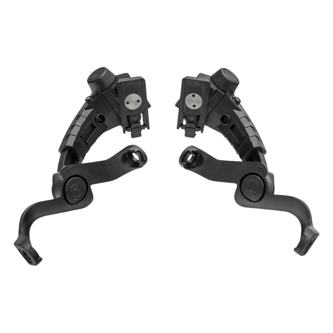 M16 Plus earmuff rail mount adapter, ARC compatible - black
