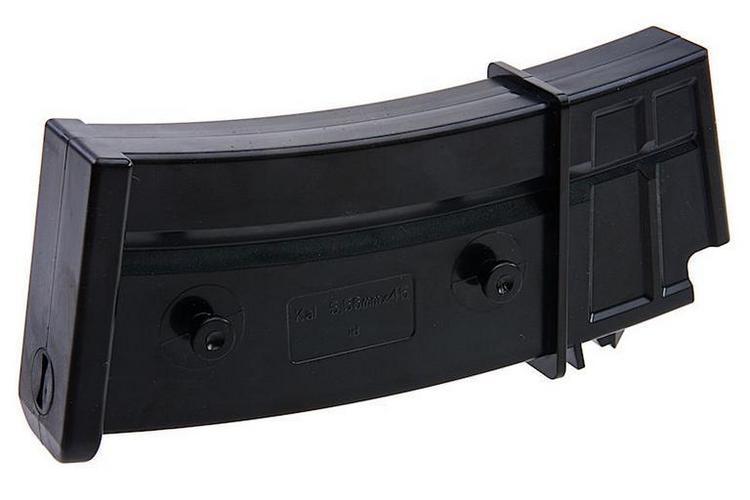 MAG G36 mid-cap lipas, muovinen, 100 kuulaa