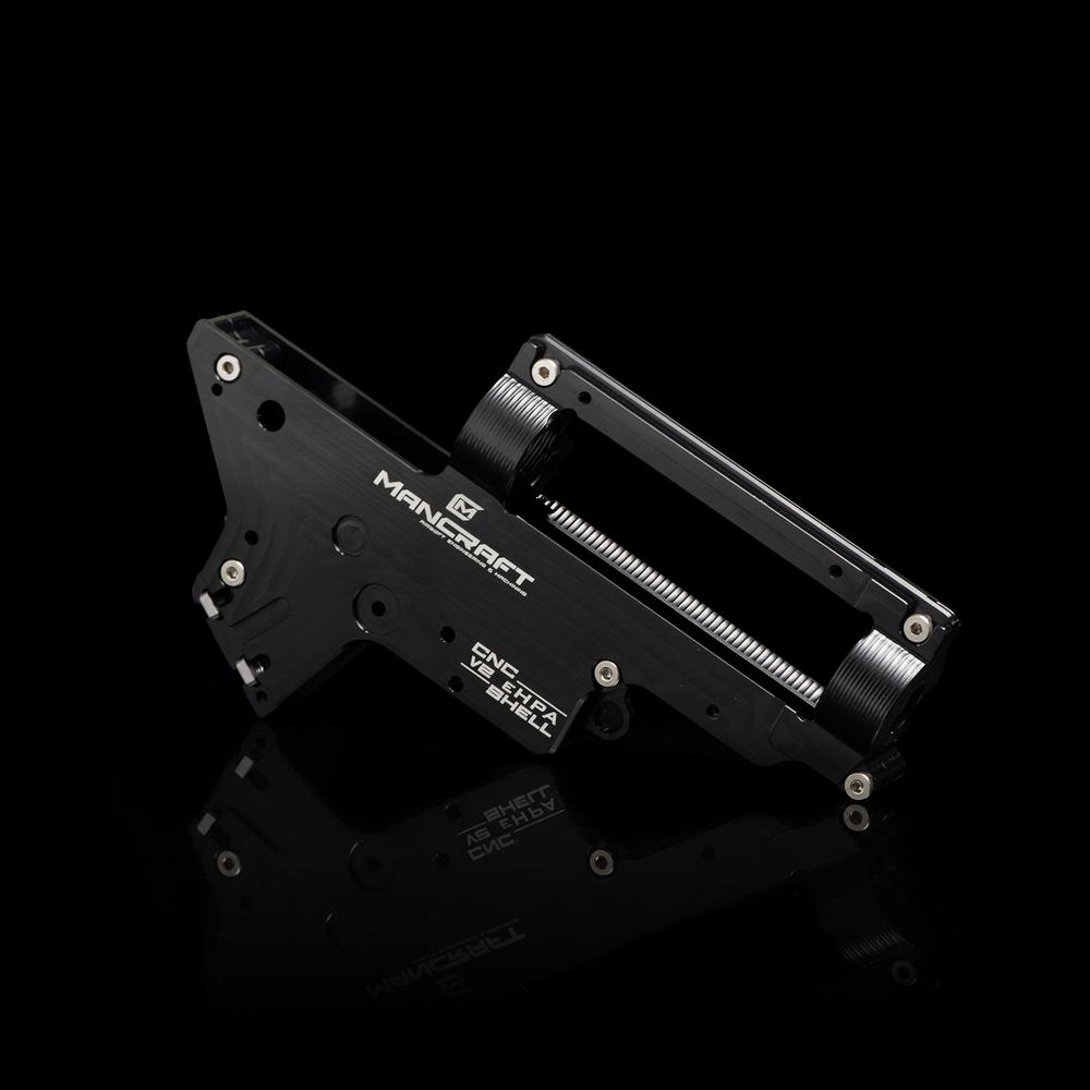 CNC eHPA gearbox covers, V2 - black