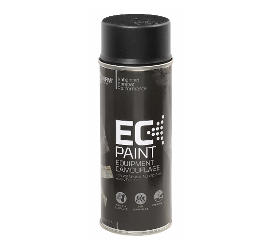 EC Paint camo paint 400ml Black, RAL 9021 - black