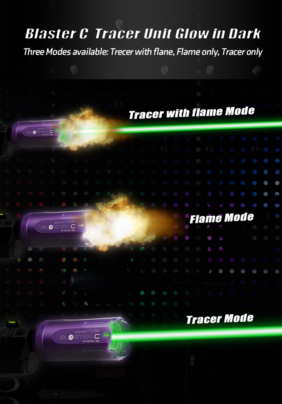 Blaster C light strip unit