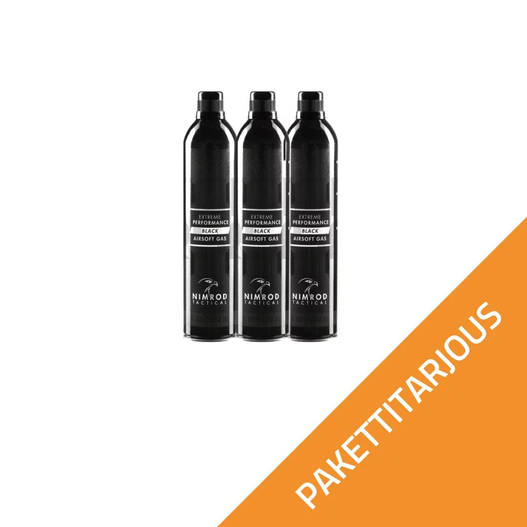 3x Nimrod Black Gas, 203PSI