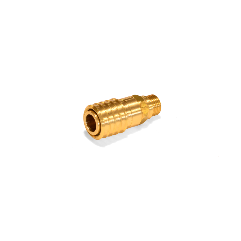 US female connector, closing QD connector, 1/8 thread