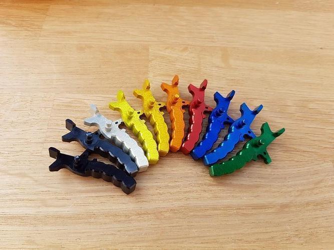 RetroArms CNC Liipaisin AR15 – F (kulta)