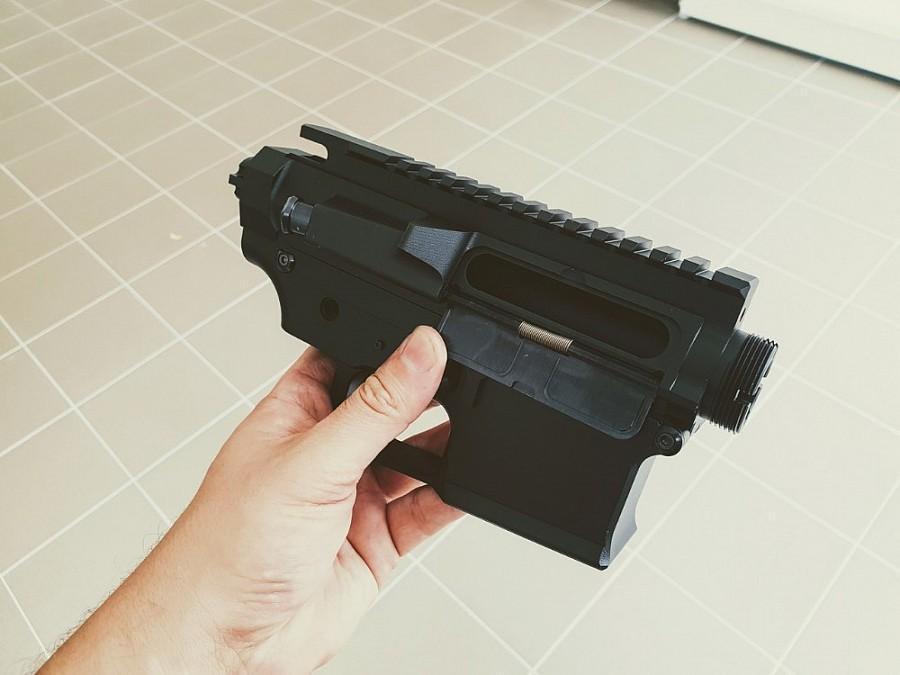 RetroArms CNC runko - C, M4/AR15 - musta