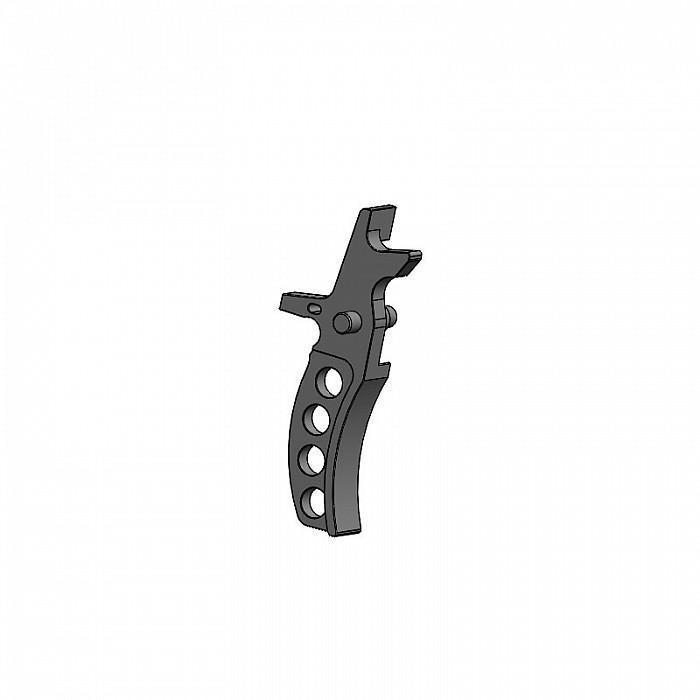 CNC trigger M4/AR15 - D, black