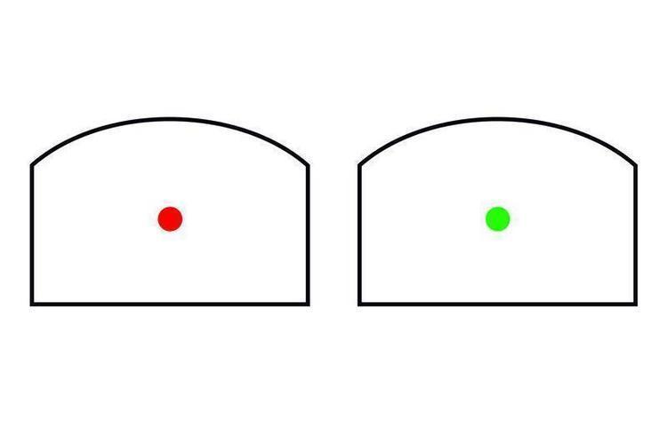 Theta Optics™ Micro puna-/viherpistetähtäin - hiekka