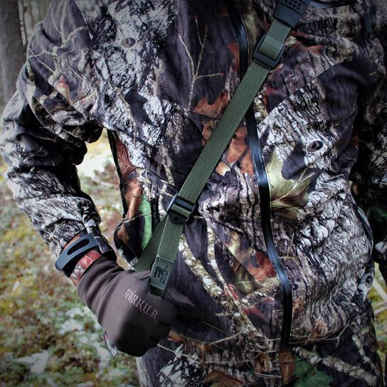 Overberget, pikasäädettävä kiväärin 2-pistehihna