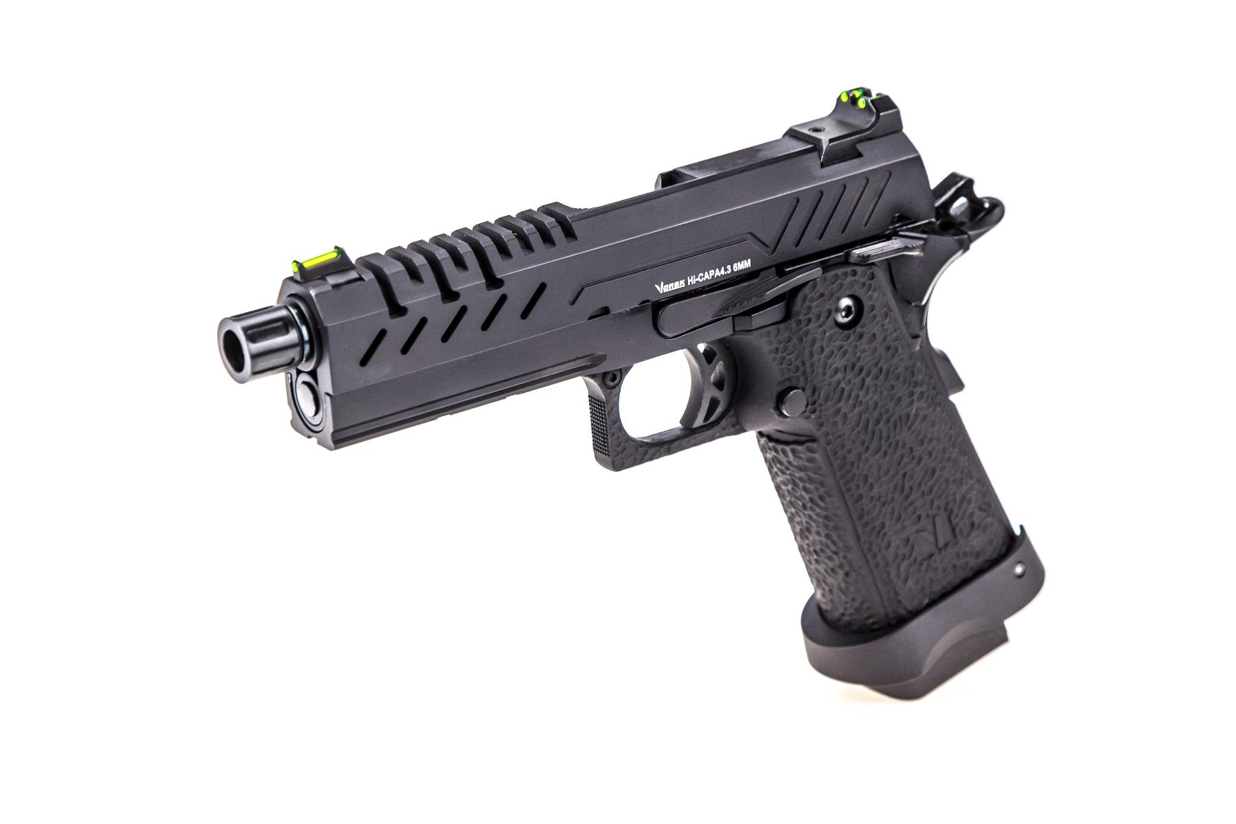 Hi-Capa 4.3 gas pistol - black