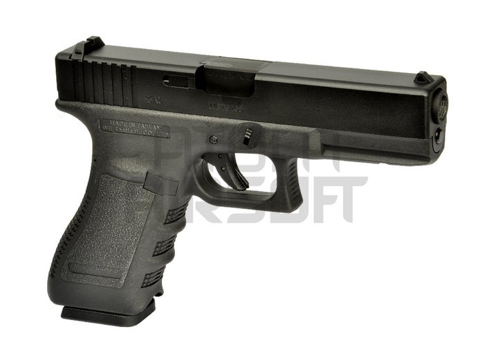 WE G Series 17 Gen. 3 GBB, metalliluisti – musta