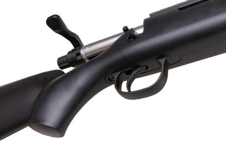 Well MB03A pulttilukkoinen tarkkuuskivääri - musta